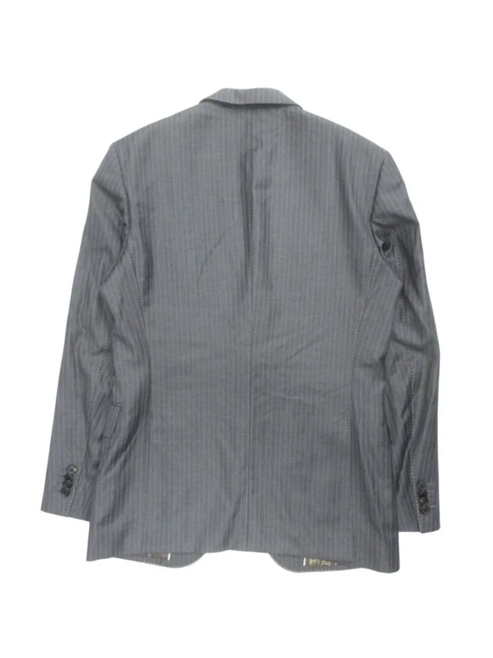 Loro Piana Paul Smith Set Suit Jacket Trousers Pants Fully Lined Striped L Gray